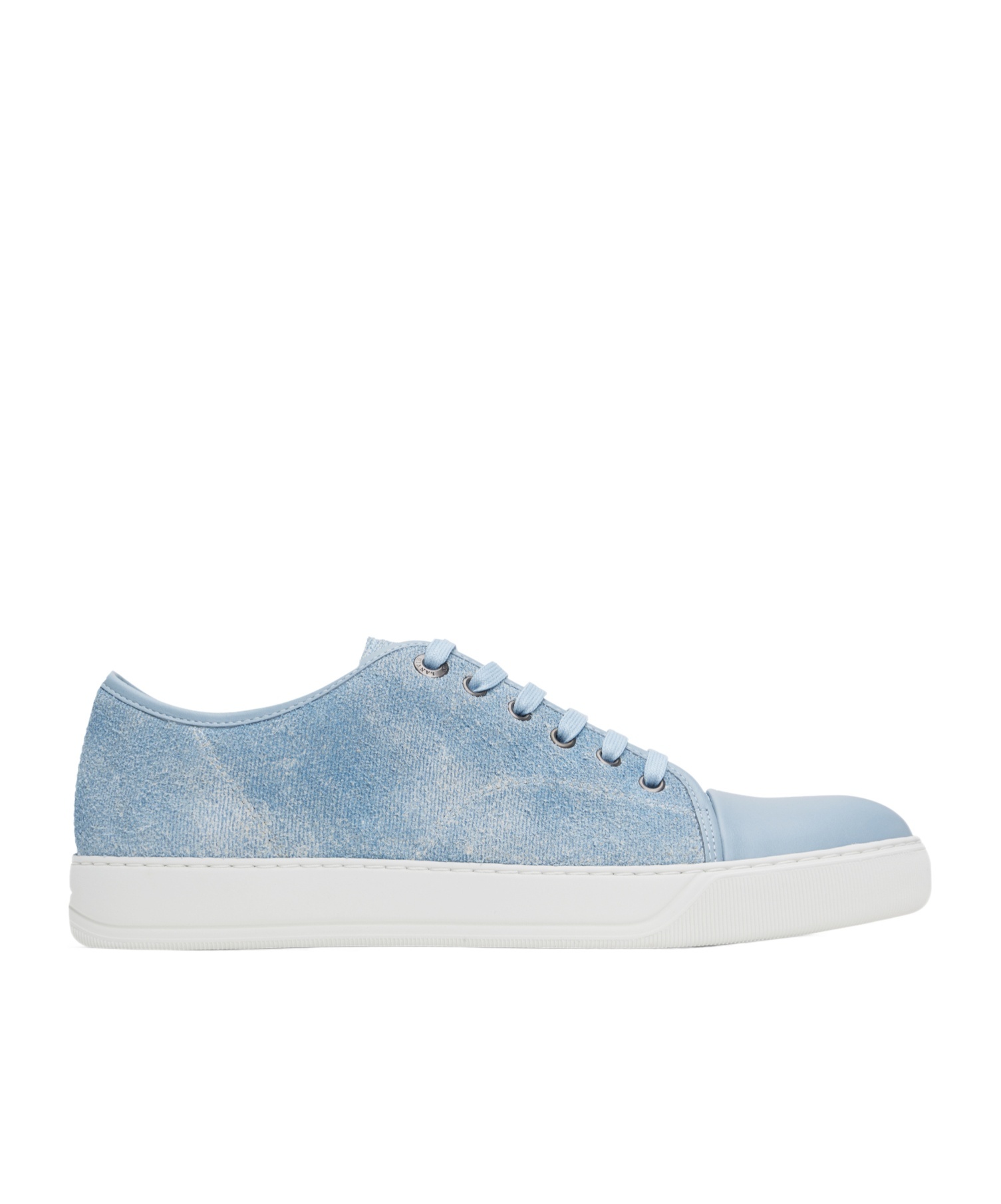 Lanvin Dbb1 Sneakers In Faded Denim For Men In Blue