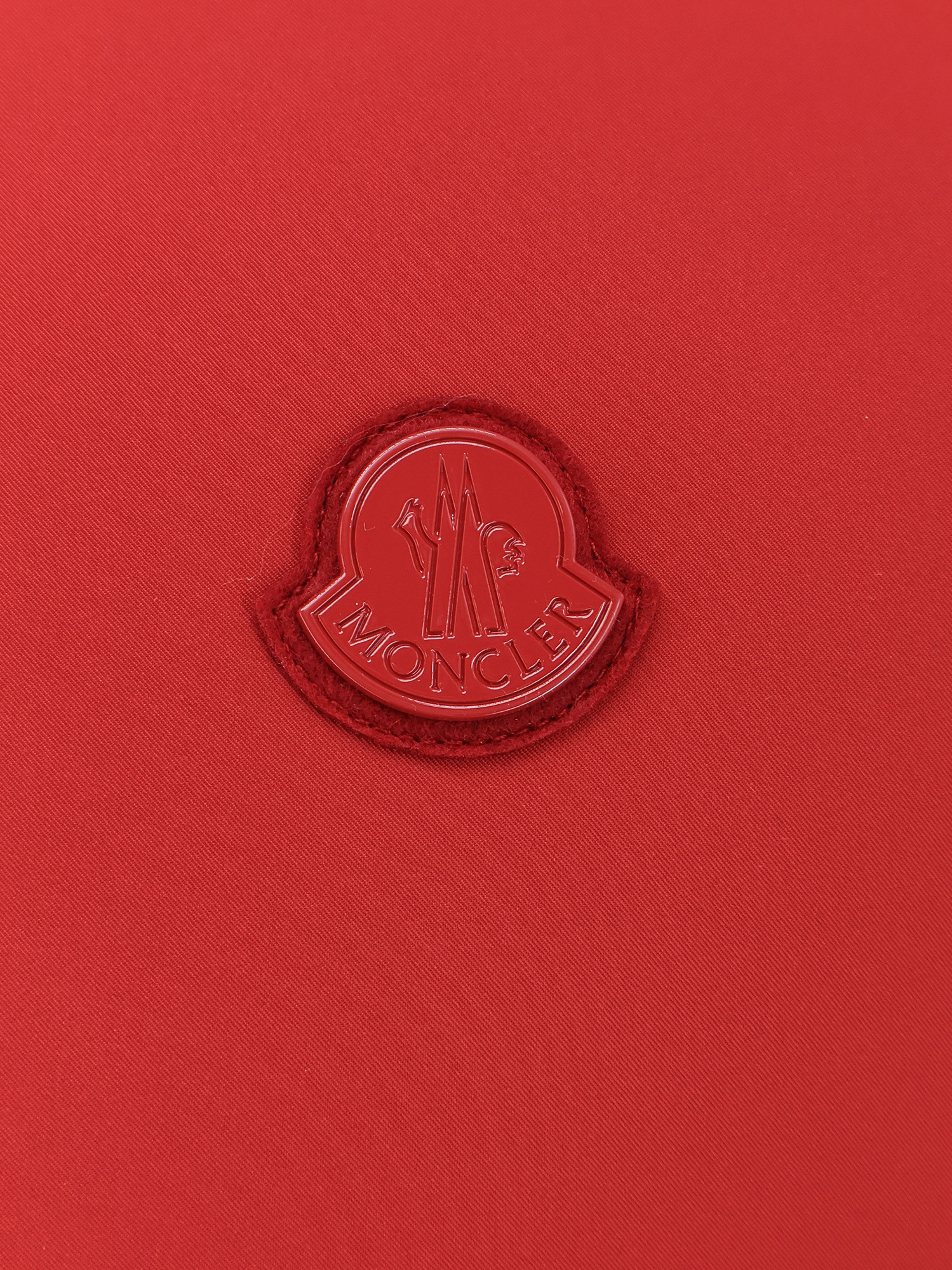 Moncler Sleeveless Down Vest In Red