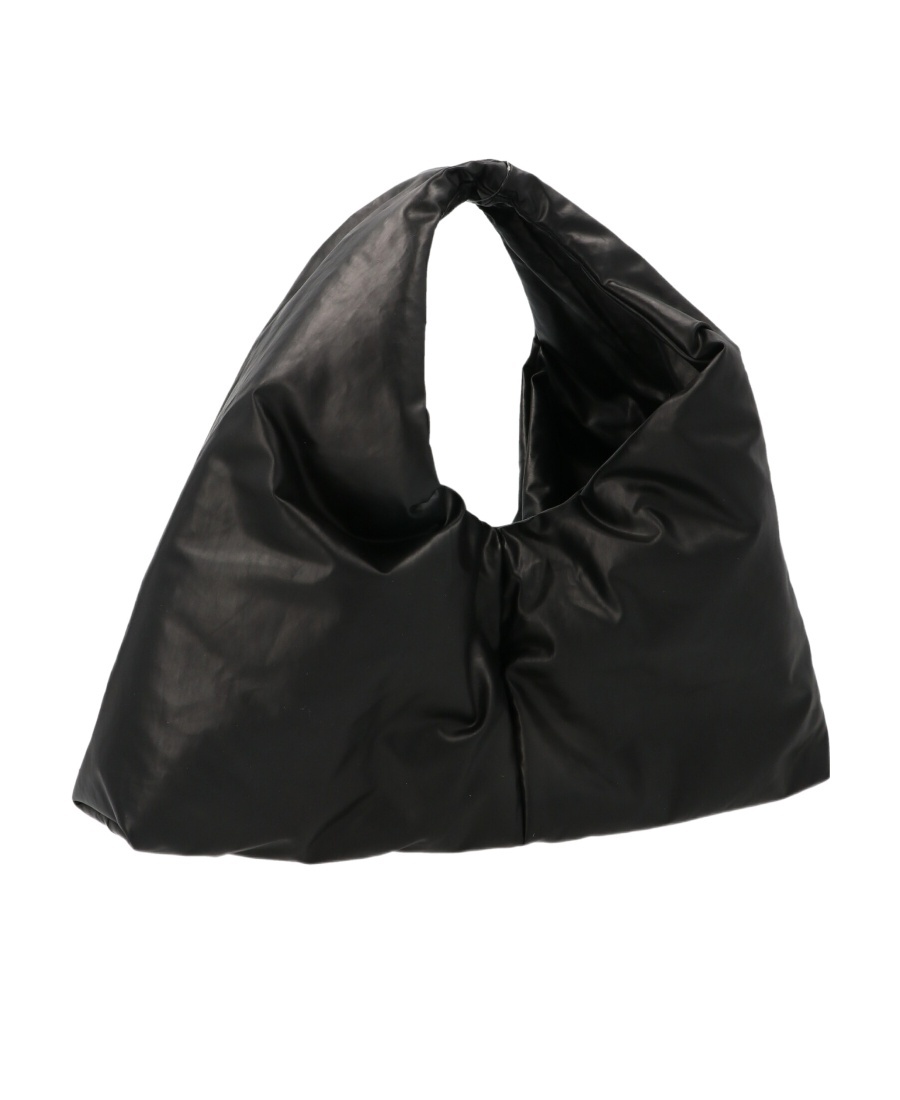 Kassl Anchor Drawstring Shoulder Bag In Black