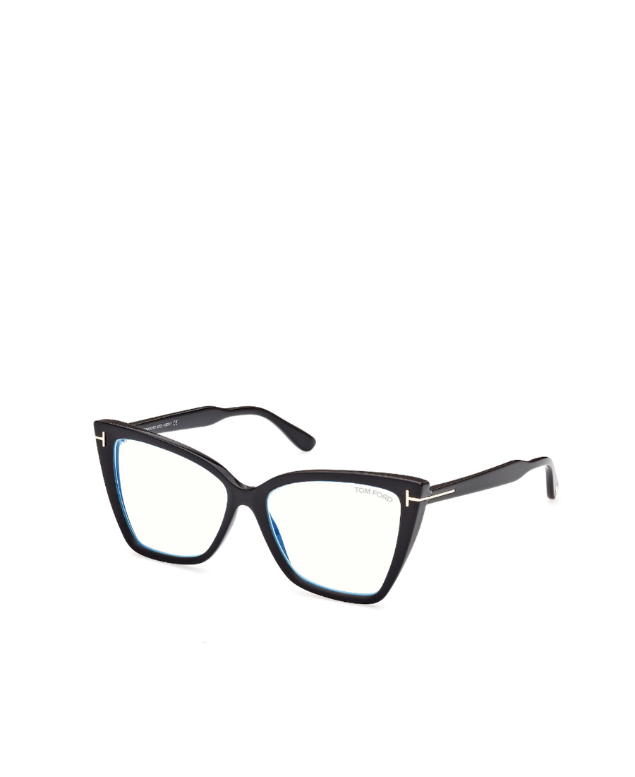 Shop Tom Ford Logo Flat Mirror In Black