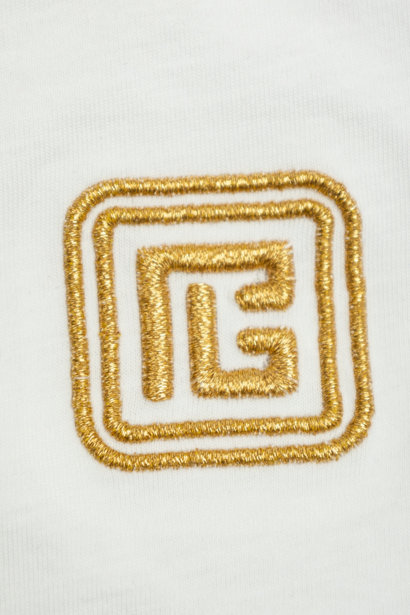 BALMAIN EMBROIDERED T-SHIRT