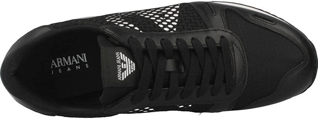 ARMANI JEANS LOGO DETAILS CASUAL SNEAKERS