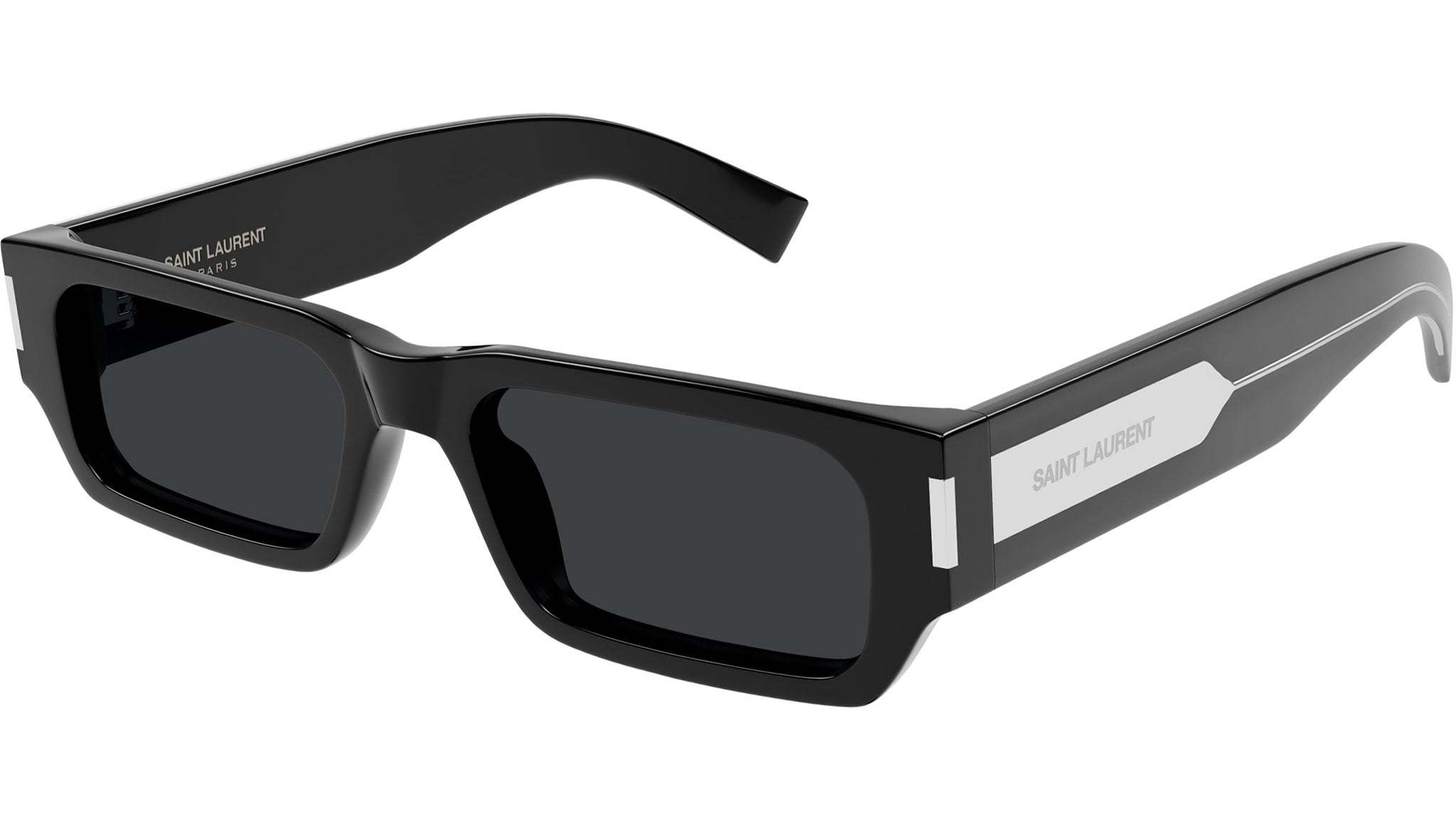 Saint Laurent Eyewear Sl 660 Rectangular Frame Sunglasses In Black
