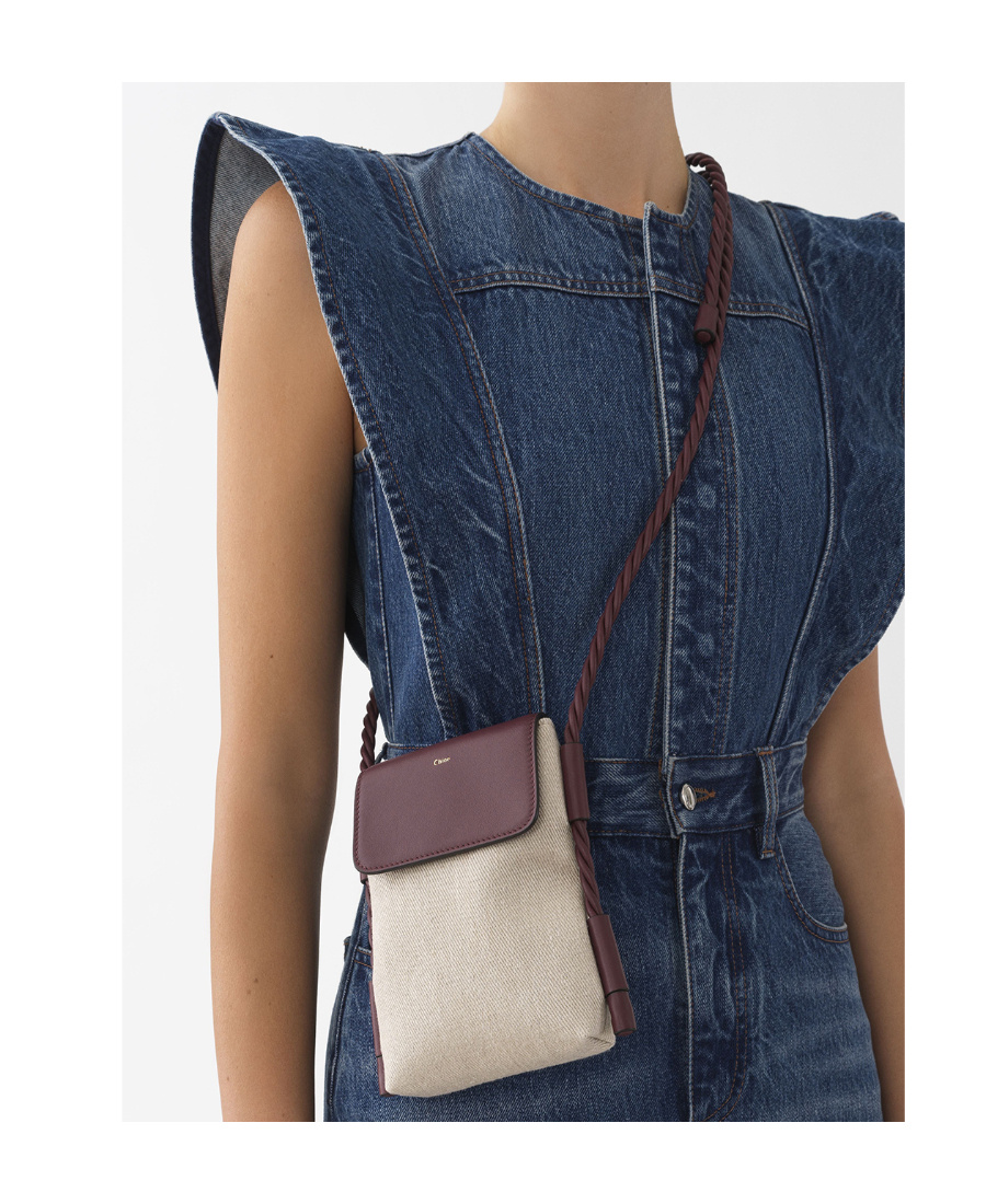 Chloé Key Mini Crossbody Bag In Red