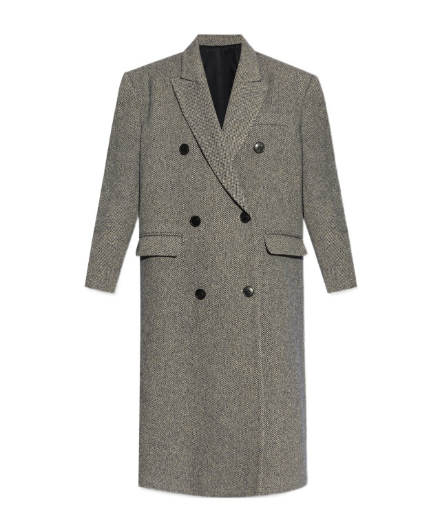 Isabel Marant Étoile Coat Isabel Marant Etoile Woman Color Black In Gray
