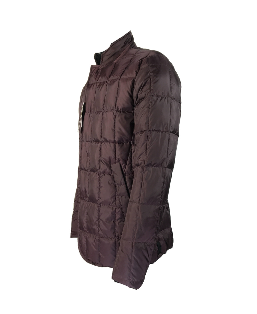 Armani Collezioni Quilted Down Jacket In Black