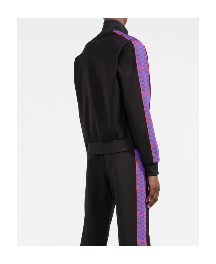 Off-white Arrows-embroidered Track Jacket In Black