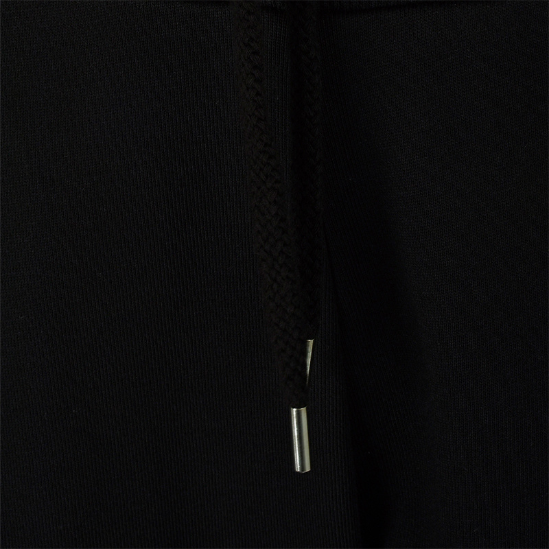 Moschino Black Printed Logo Sweatpants In Black