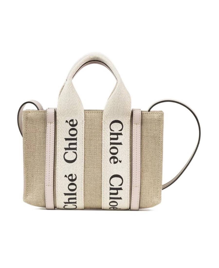 CHLOÉ CHLOÉ WOODY MINI TOTE BAG