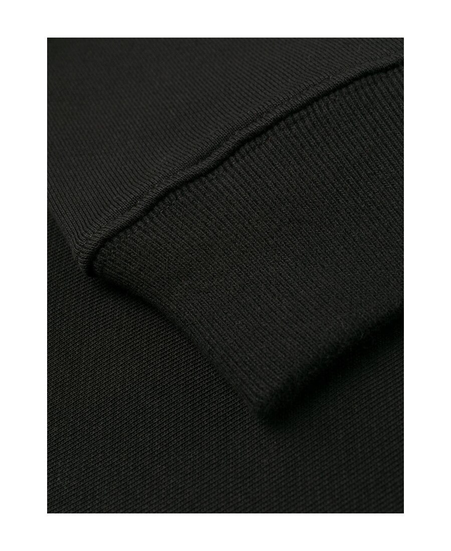 Off-white Coral-embroidered Oversized Jumper In Black