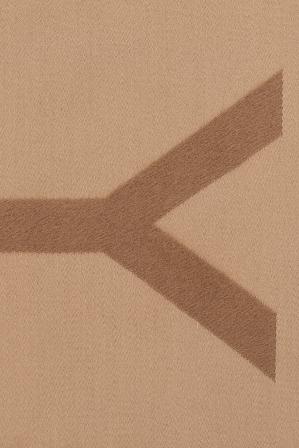 Givenchy Logo Scarf In Nude
