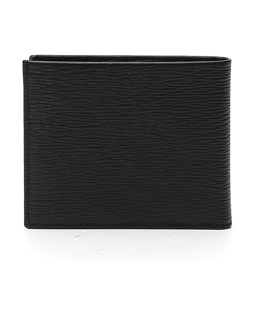 Ferragamo Revival Gancio Wallets And Card Holders In Black