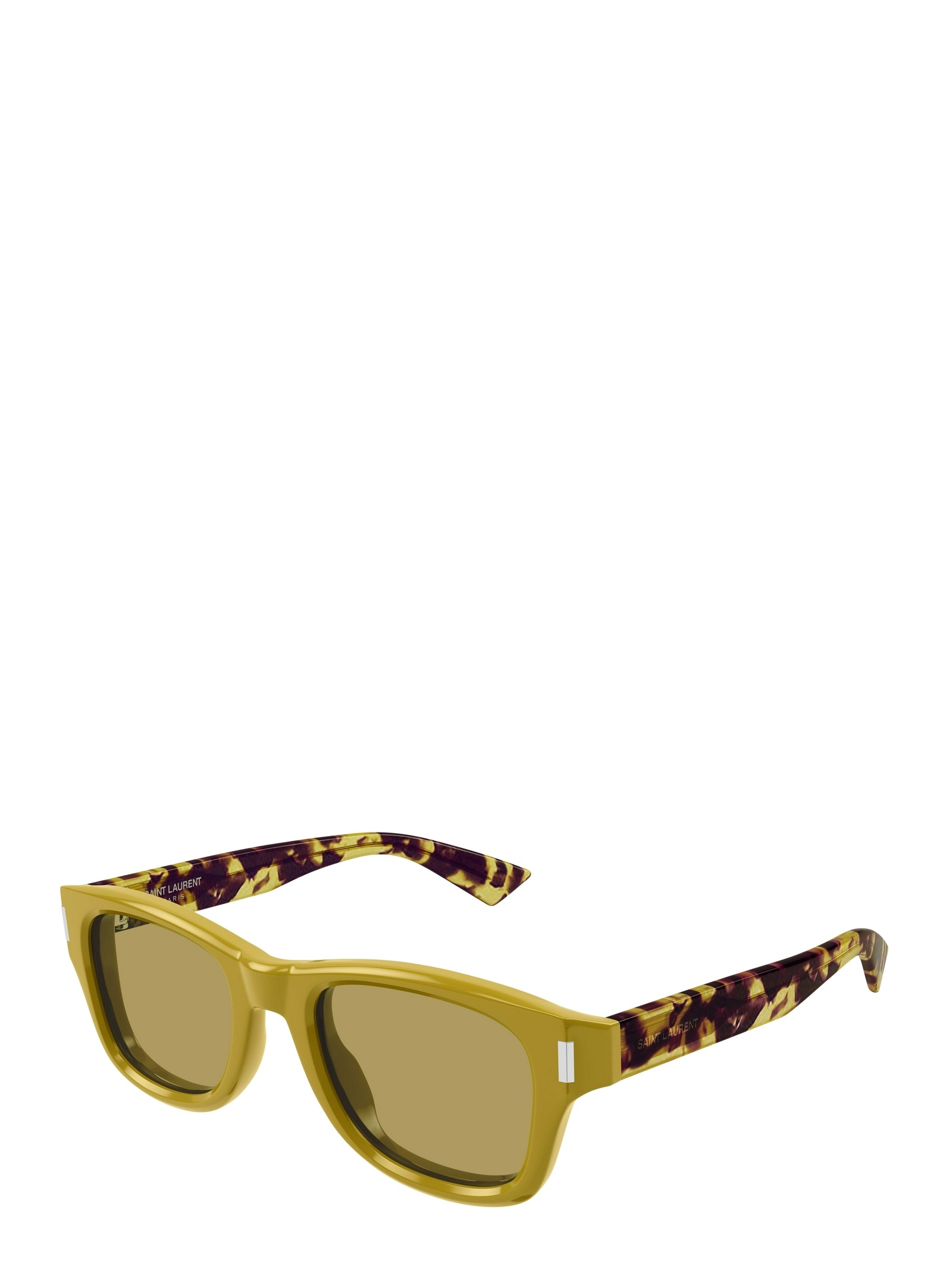 Saint Laurent Full Frame Sunglasses In Brown