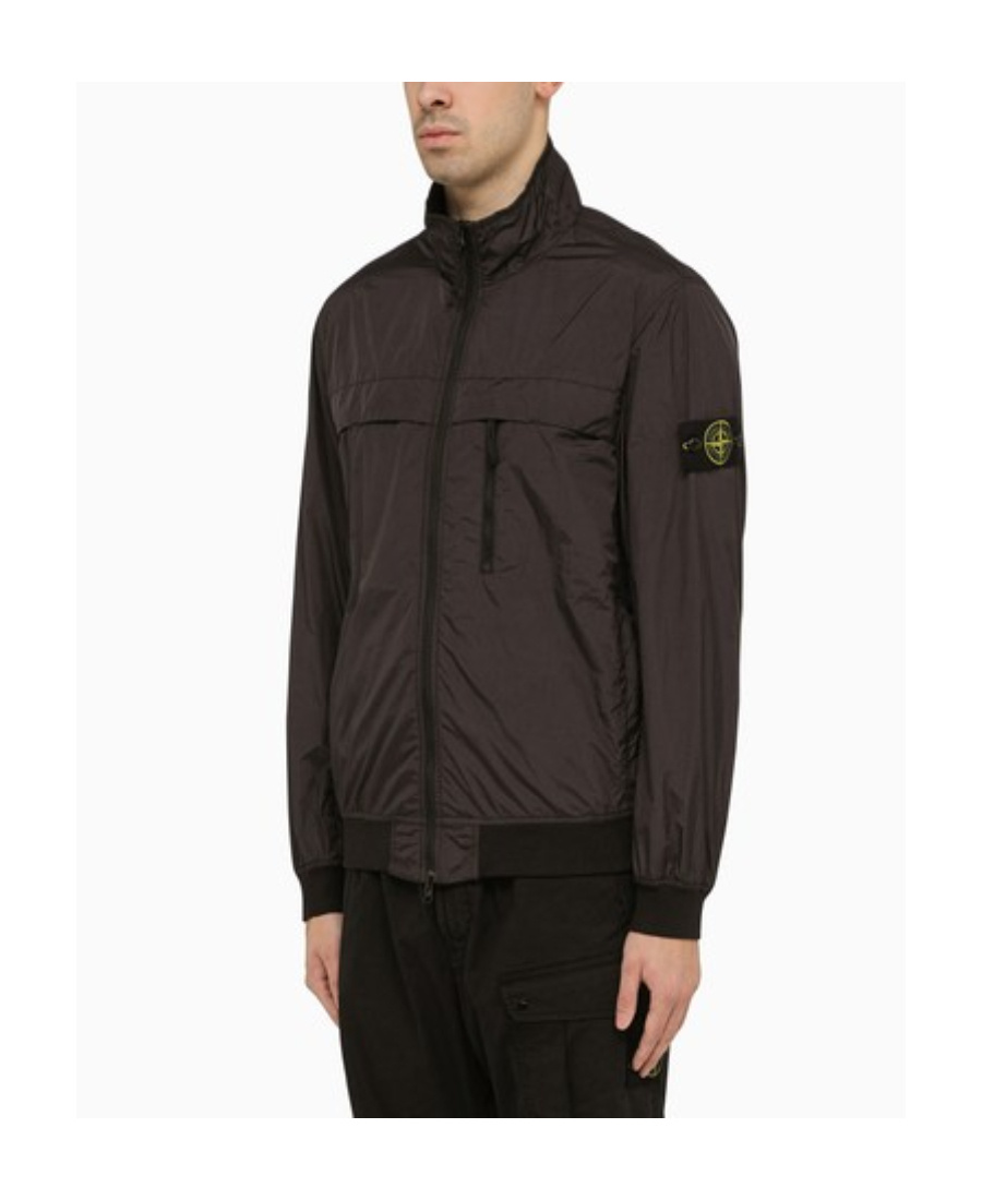 STONE ISLAND COMPASS-BADGE BOMBER JACKET 