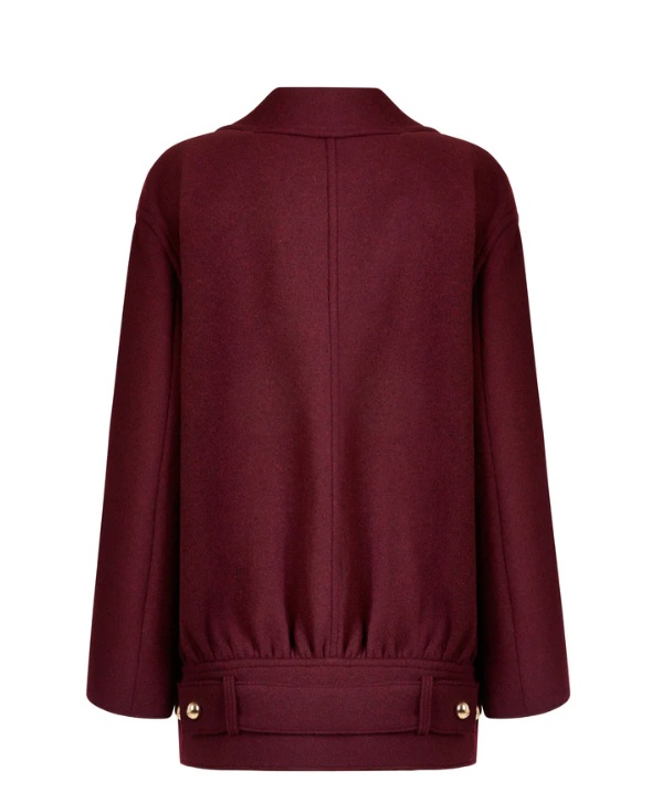 N°21 N21 Double-breasted Casual Coat In Brown