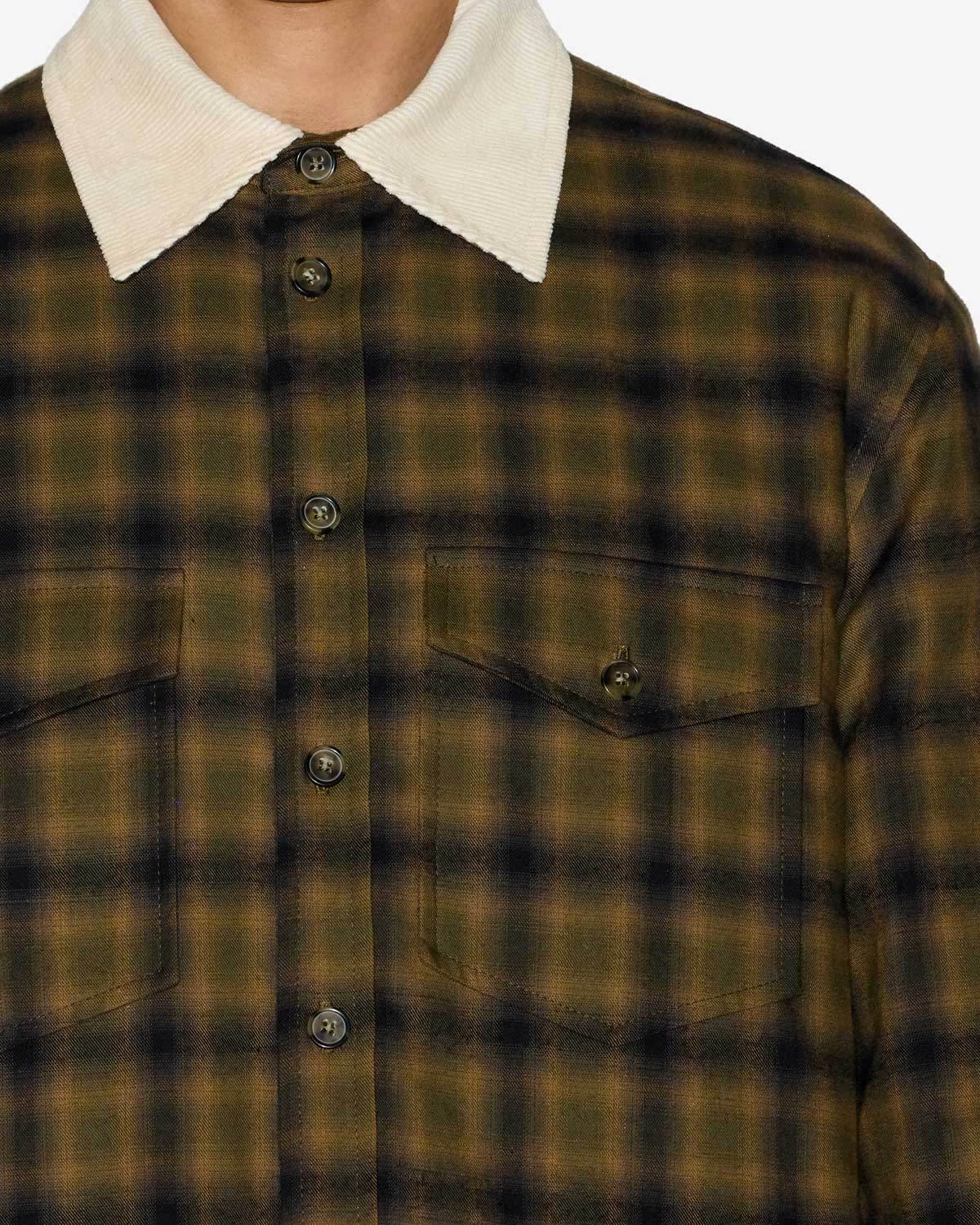 Isabel Marant Steve Shirt Jacket In Black