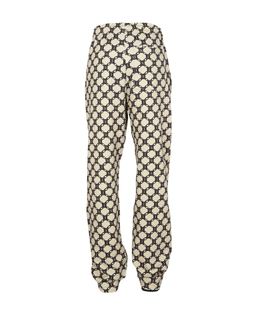 Dries Van Noten Hamer Drawstring Jogging Trousers In Nude