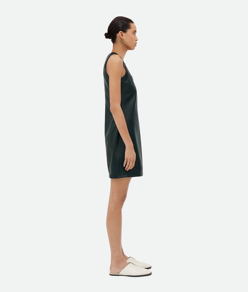 Bottega Veneta Mini Vest Dress In Black