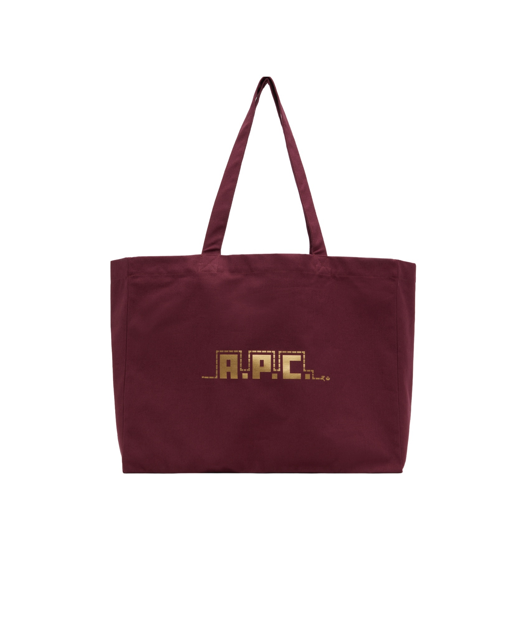 Apc Lettering Detail Shoulder Bag In Red