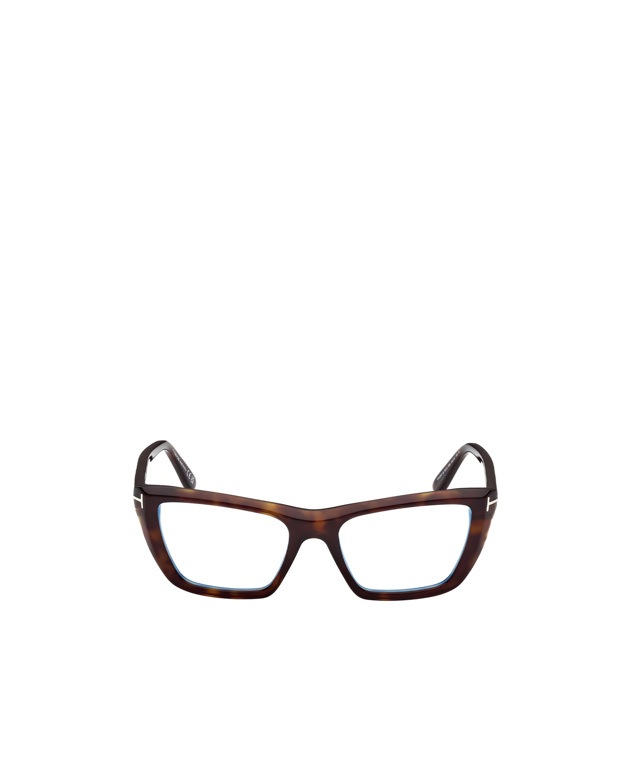 Tom Ford Eyewear Cat Eye Frame Glasses In Brown