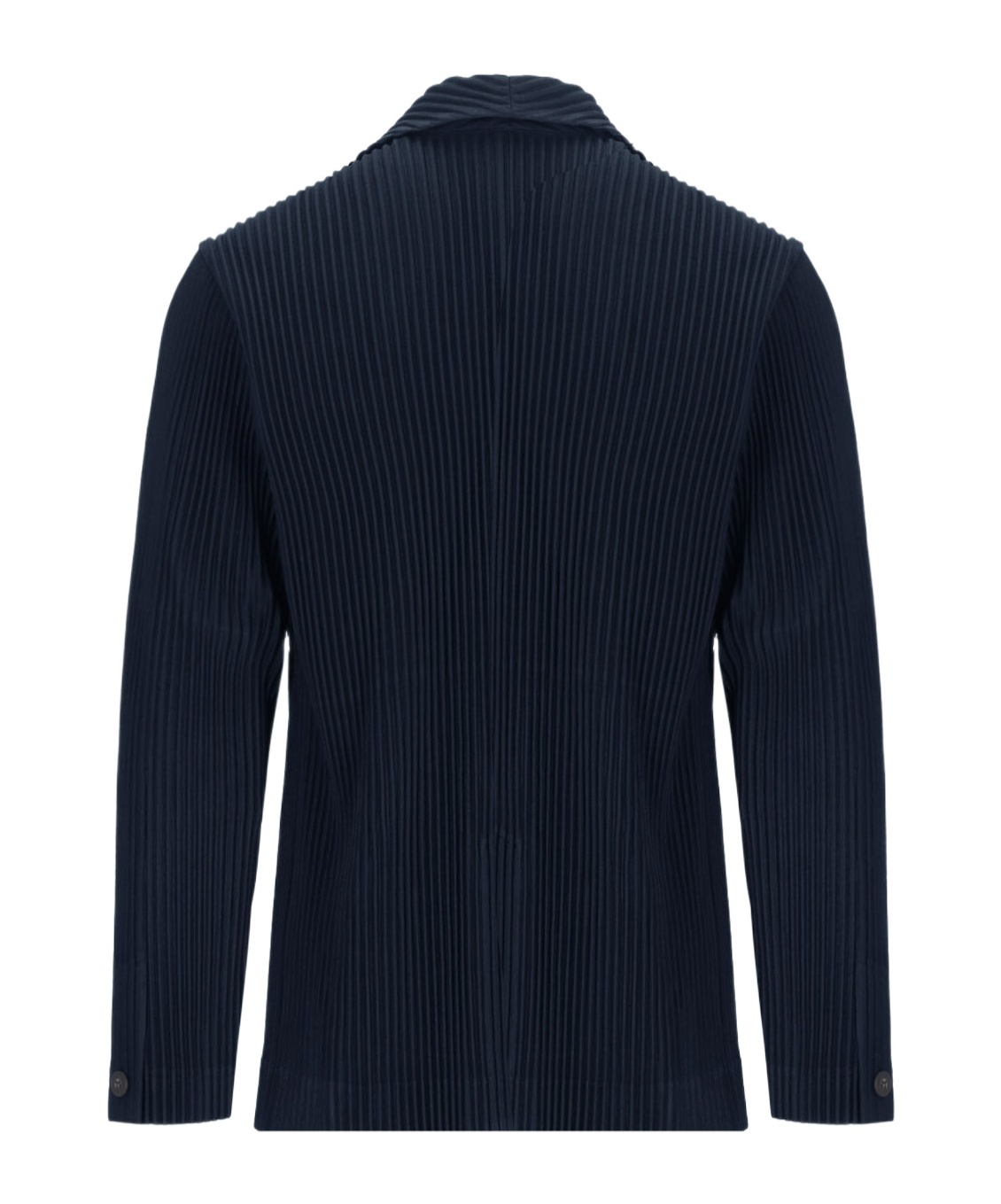 Shop Issey Miyake Plissé Blazer In Black
