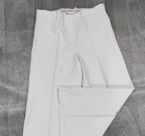 Max Mara Wide-legged Casual Pants In White