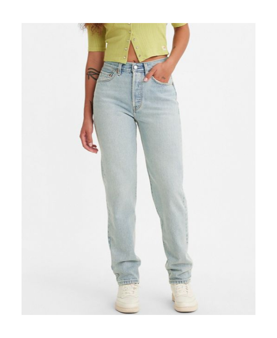 Levi's Straight-leg Denim Trousers In White