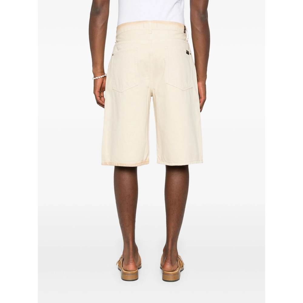 7 For All Mankind Denim Shorts With Belt Loops