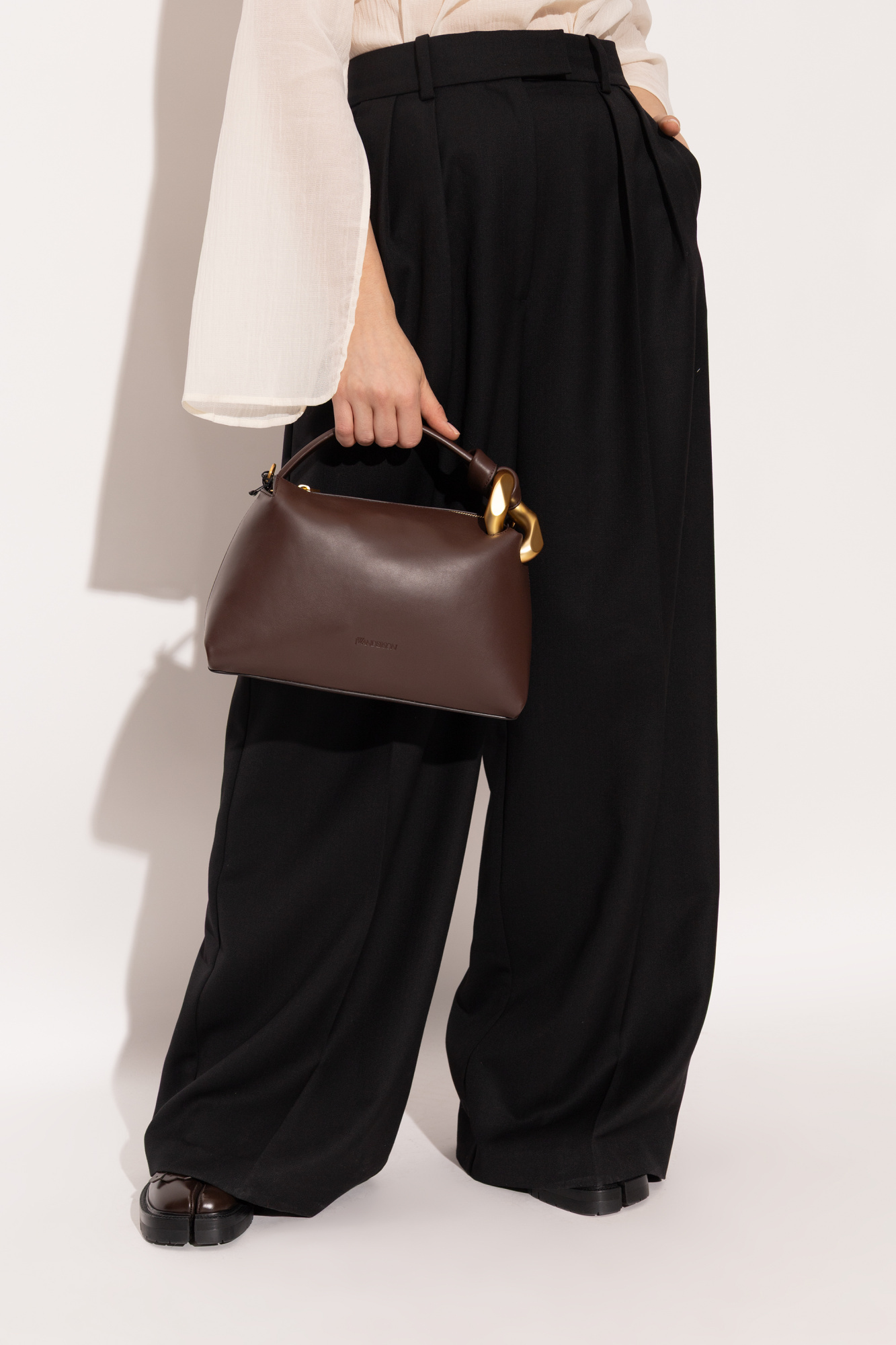 Jw Anderson Jwa Corner Leather Tote Bag