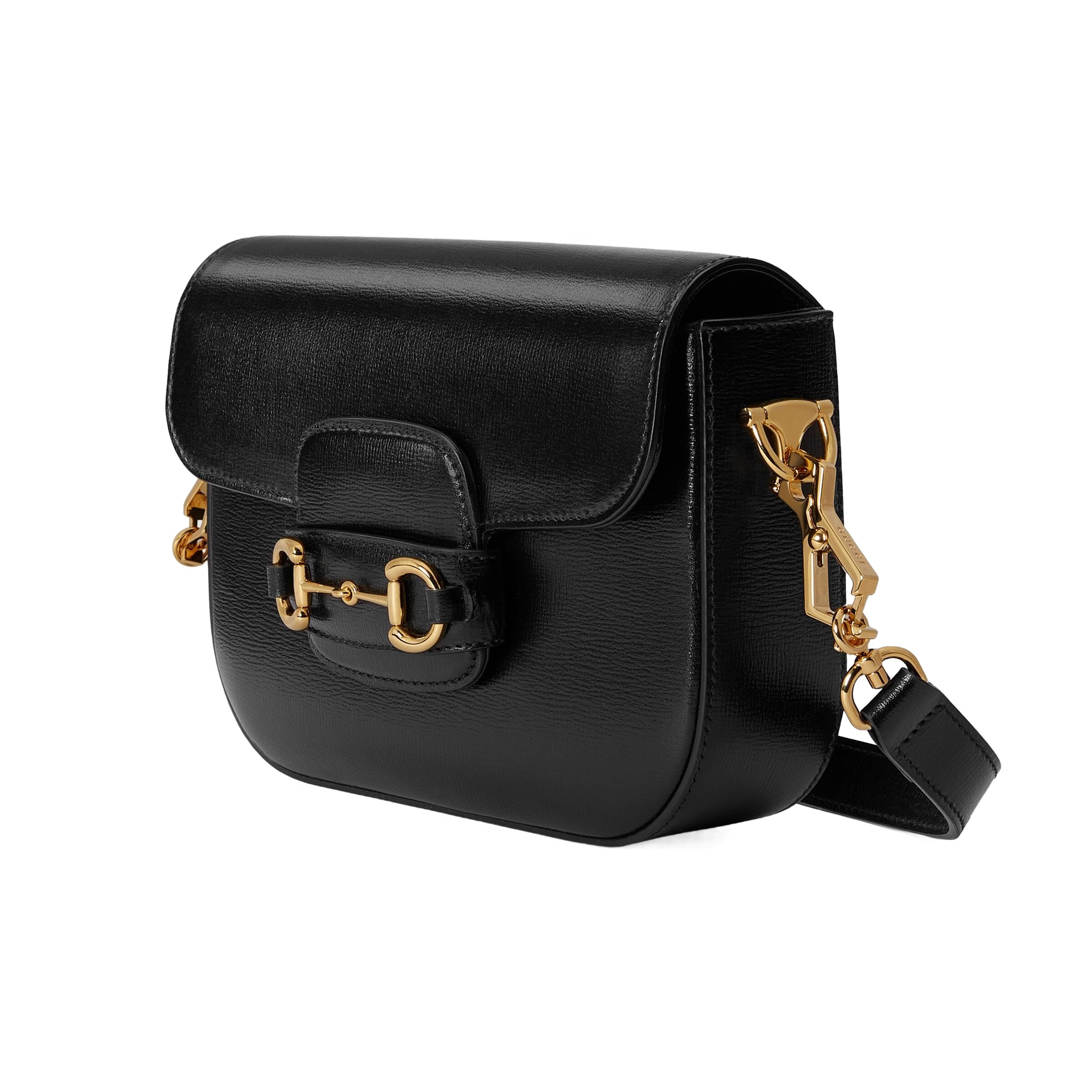 Gucci Horsebit 1955 Shoulder Bag In Black