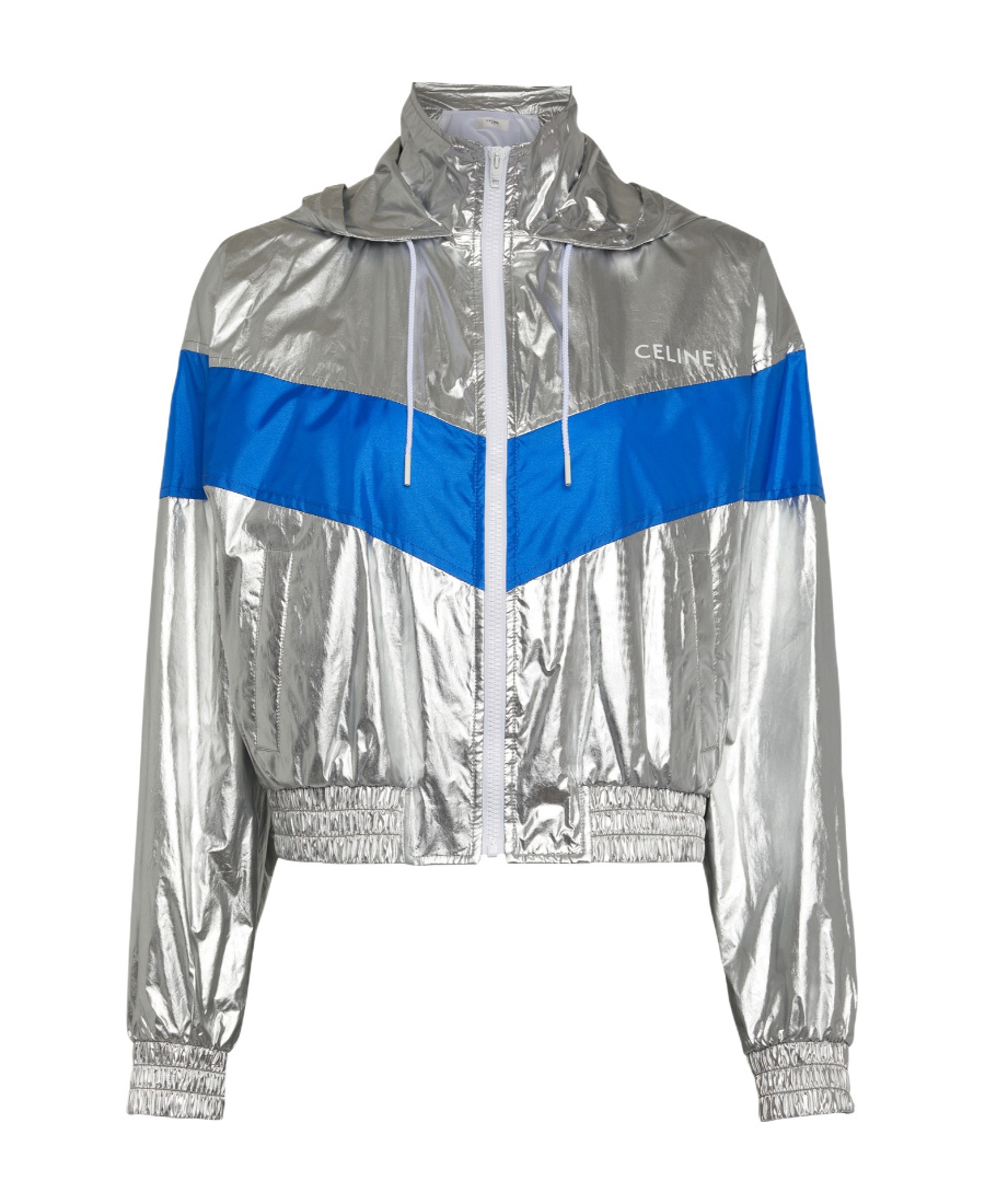 Celine Track Jacket In Gray