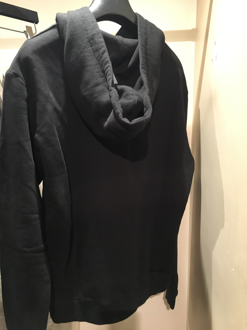 Saint Laurent Hot Multi-star Logo Hooded Sweater In Black