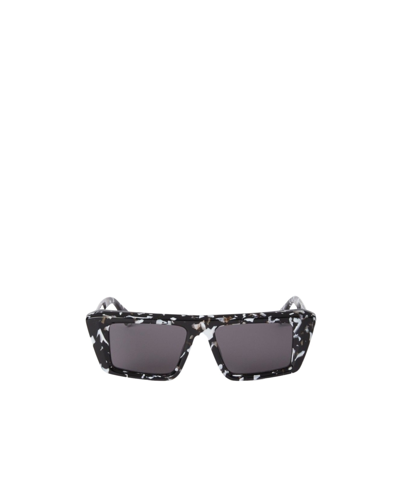 Off-white Rectangular Sunglasses In Gray