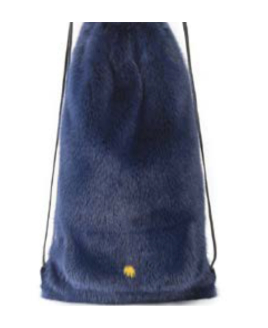 Simonetta Ravizza Plush Backpack In Blue