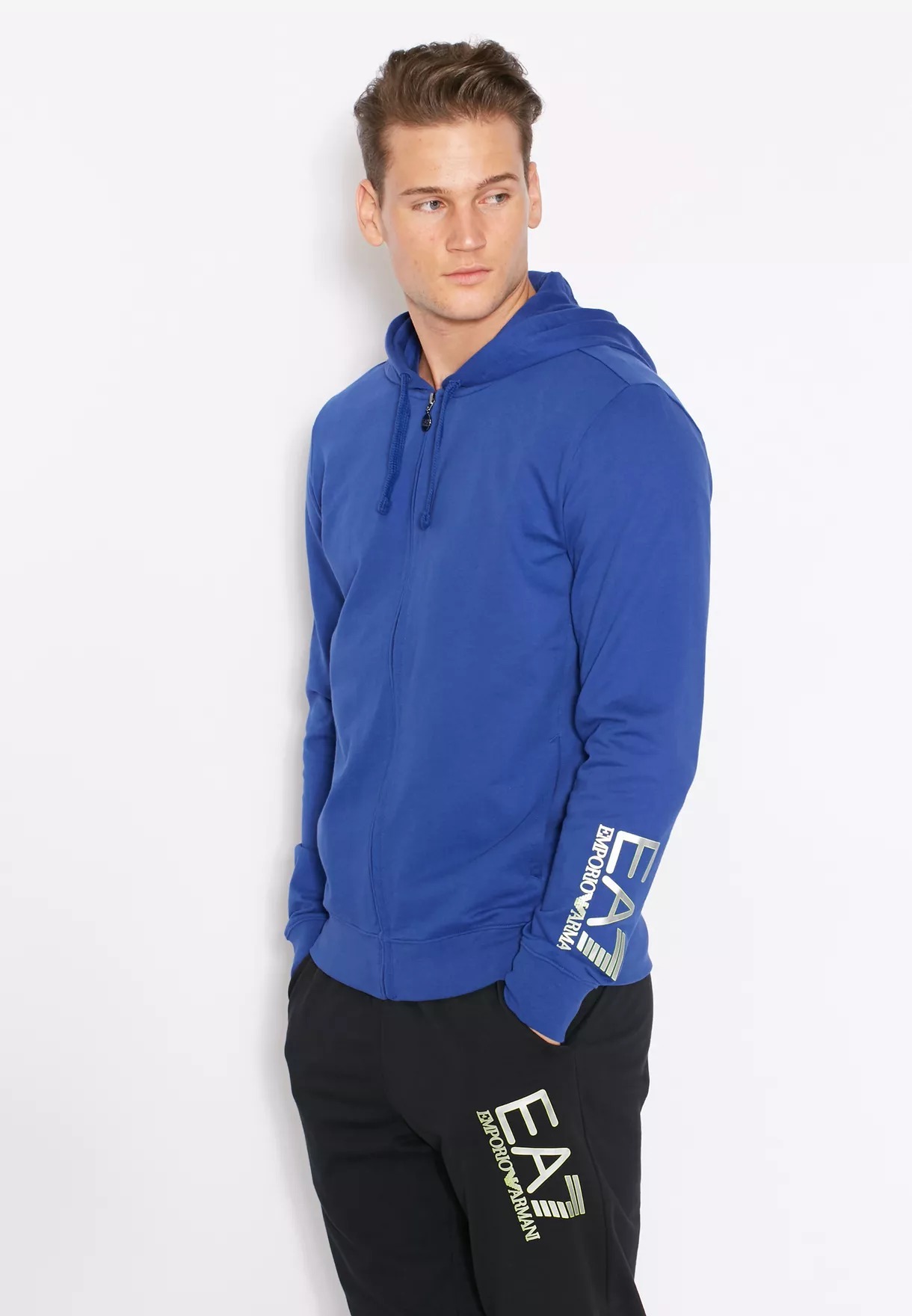 EA7 LOGO DETAILS SPORTS SUIT