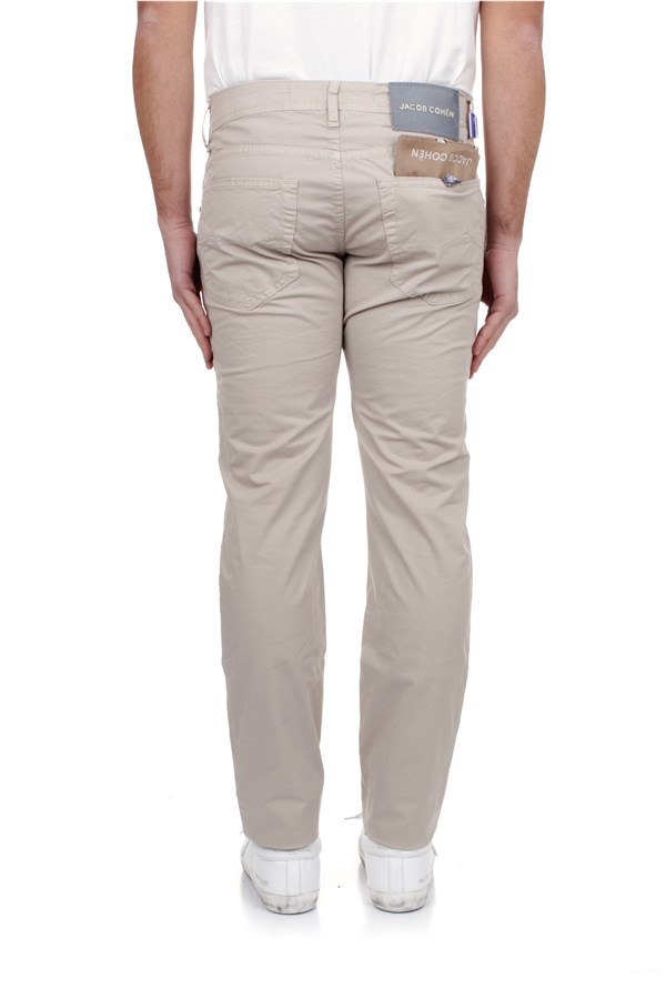 Jacob Cohen Courduroy Straight-leg Trousers In Gray