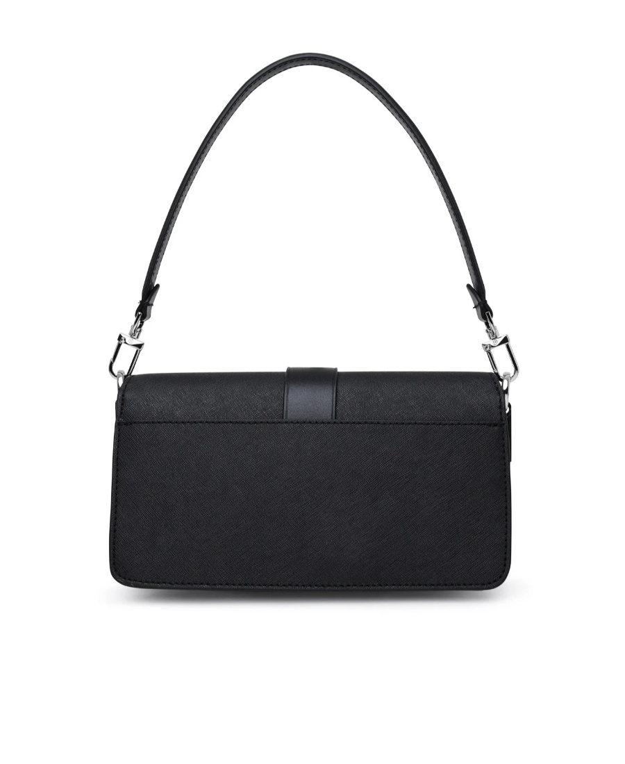 MICHAEL MICHAEL KORS LOGO-PLAQUE LEATHER TOTE BAG