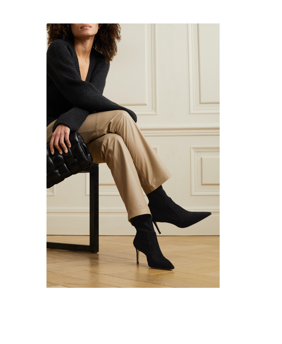 STUART WEITZMAN 80MM SUEDE ANKLE BOOTS