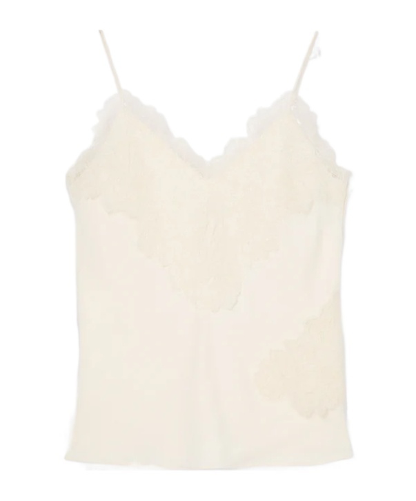 Rohe Lace Silk Camisole In White