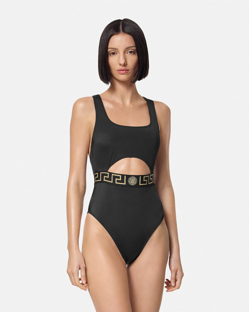Versace Swimwear In Black