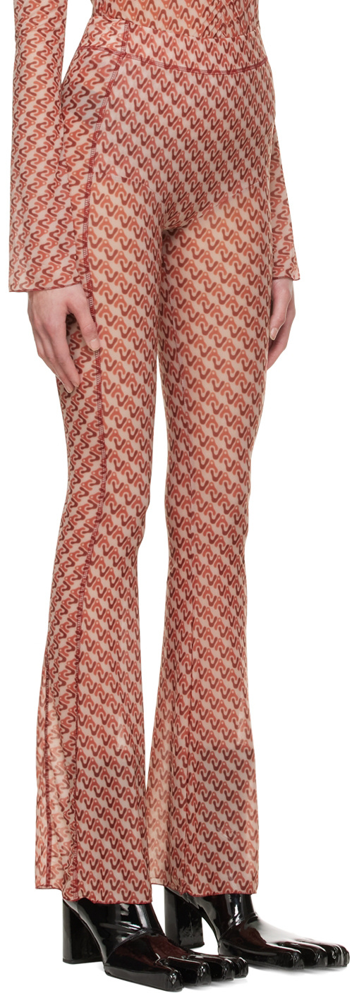 Avavav Beige Apartment Trousers In Brown