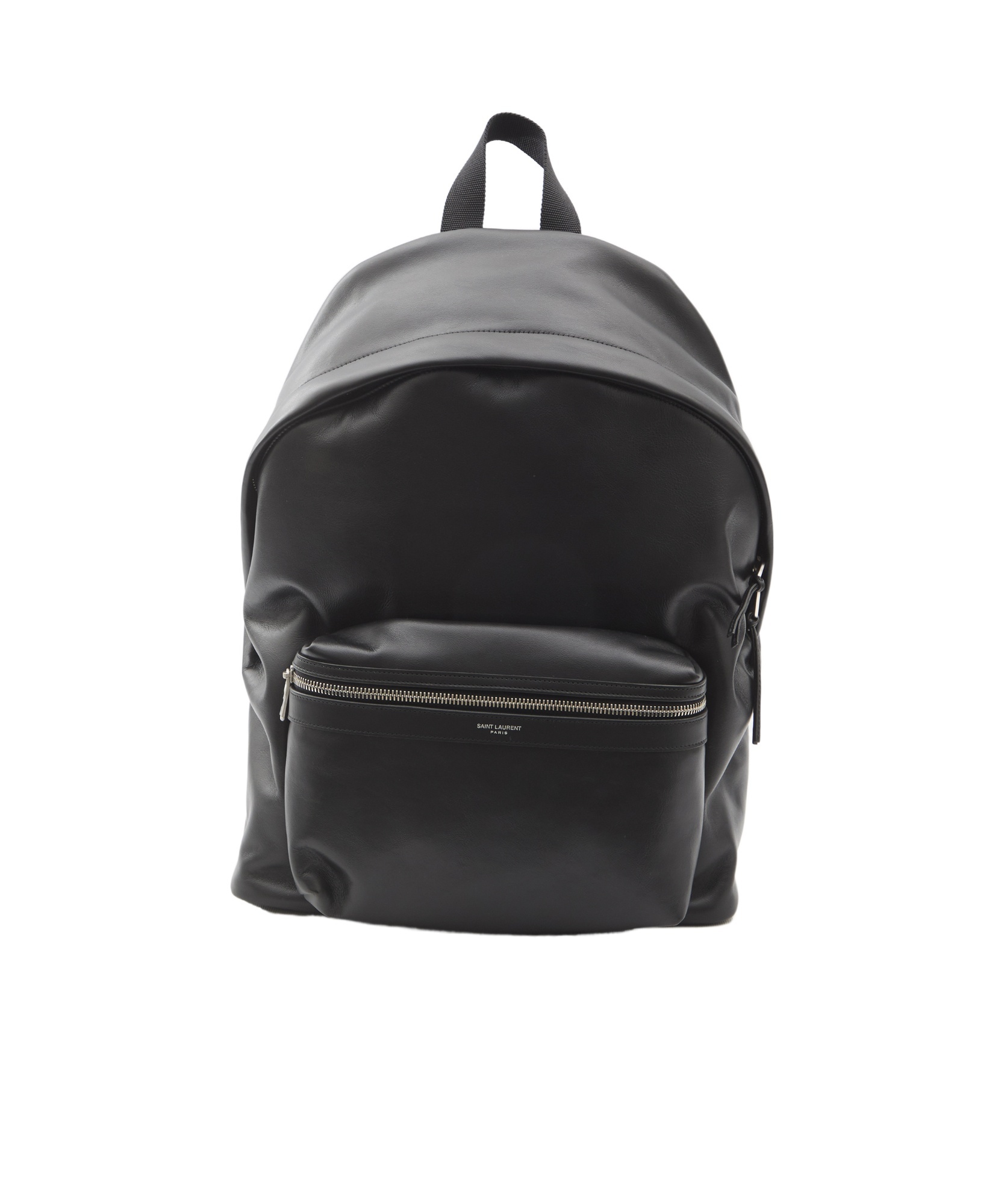 Saint Laurent Zippered Backpack In Black