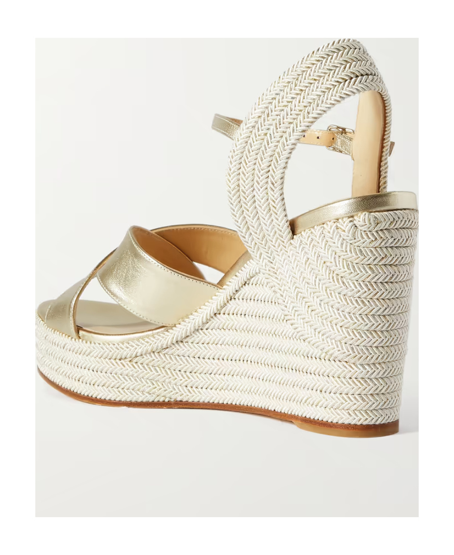 Jimmy Choo Dellena 100 Wedge Sandals