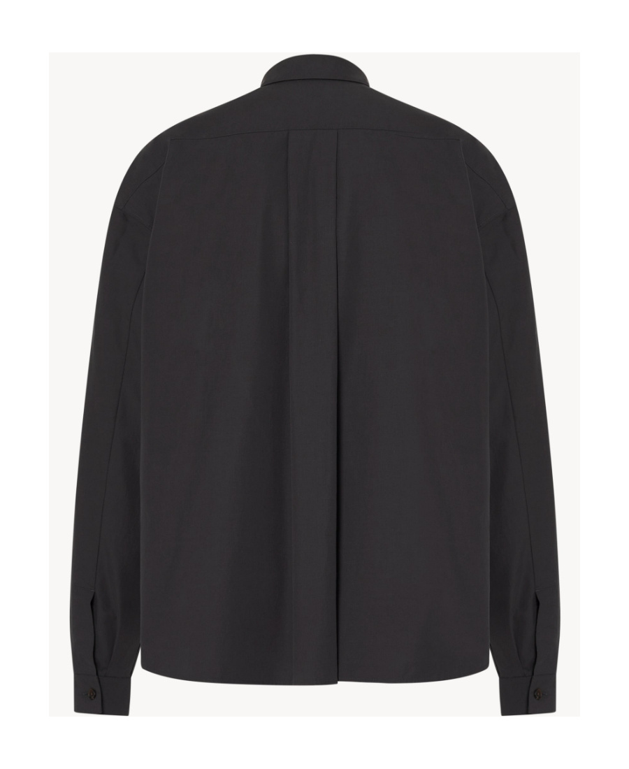 The Row Lapel Casual Jacket In Black