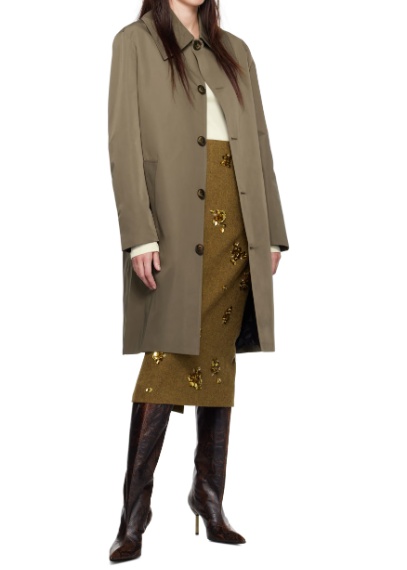 16arlington Torrance Single-breasted Trench Coat