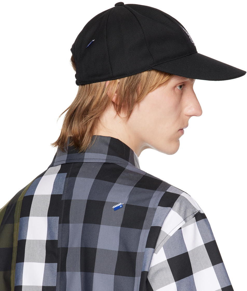 Ader Error Logo Baseball Cap In Black