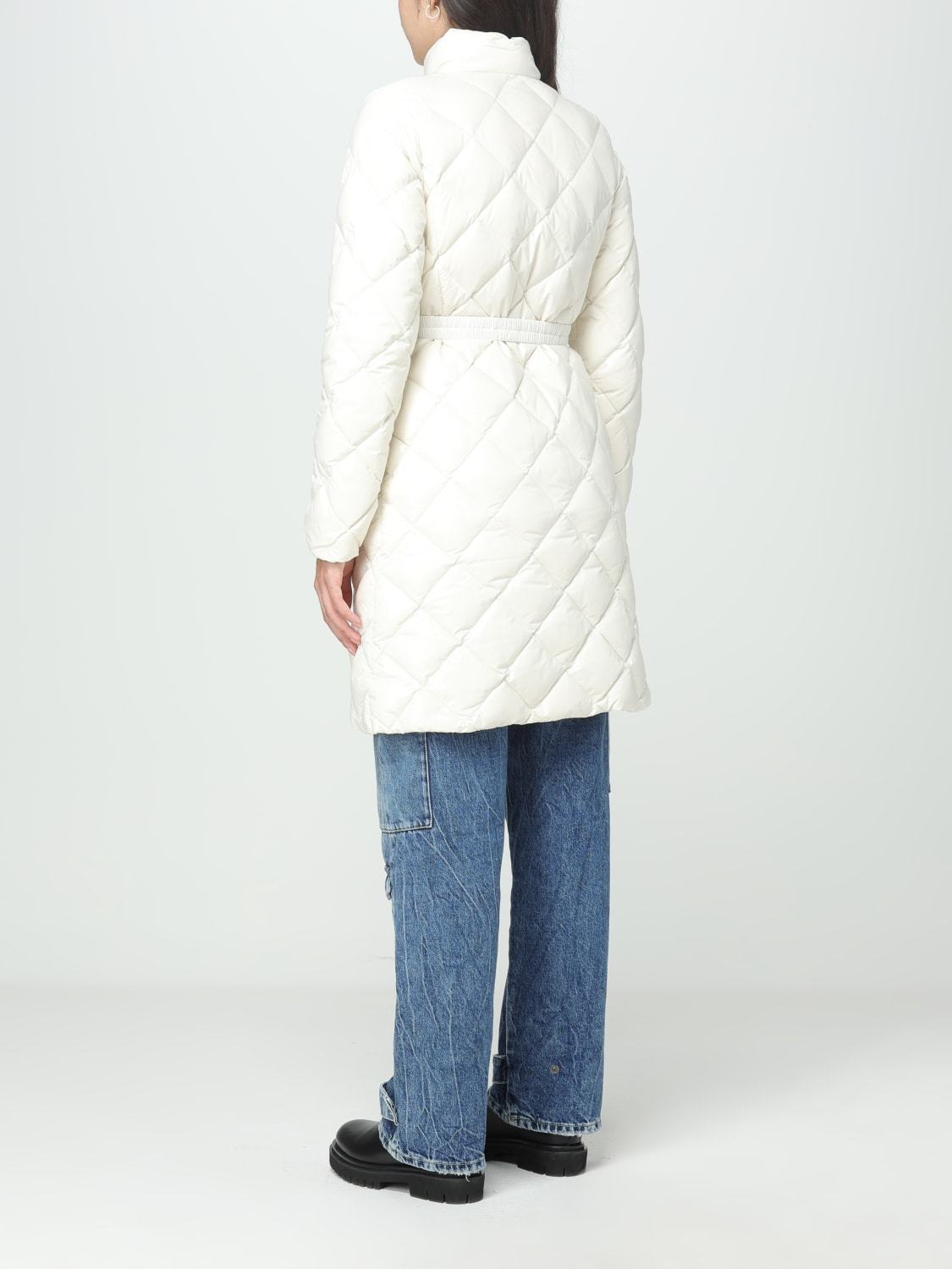Duvetica Long-sleeved Casual Jacket In White