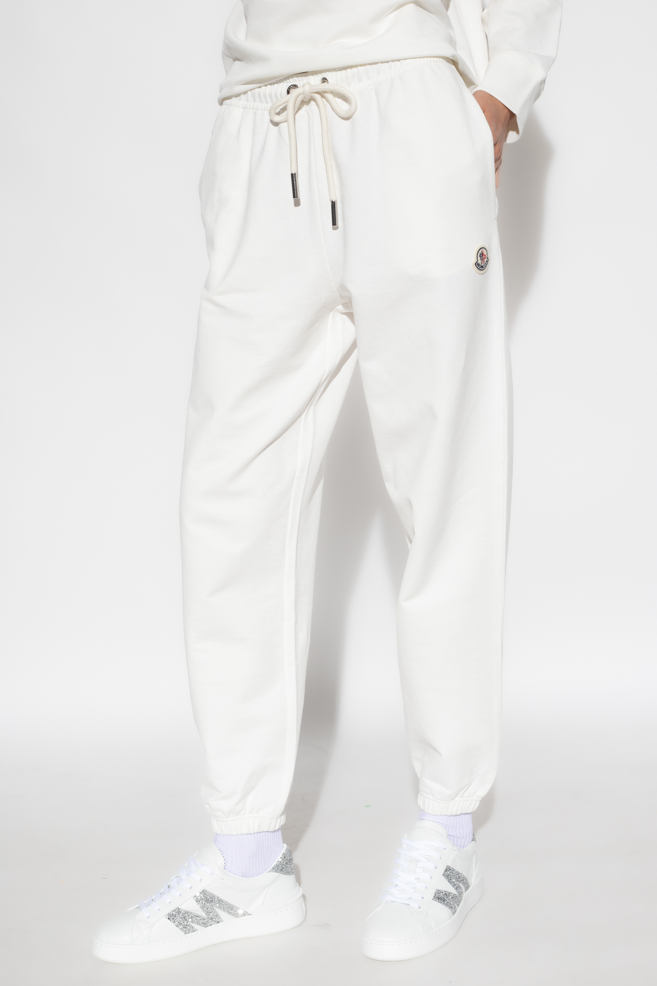 MONCLER LOGO TRACKPANTS 