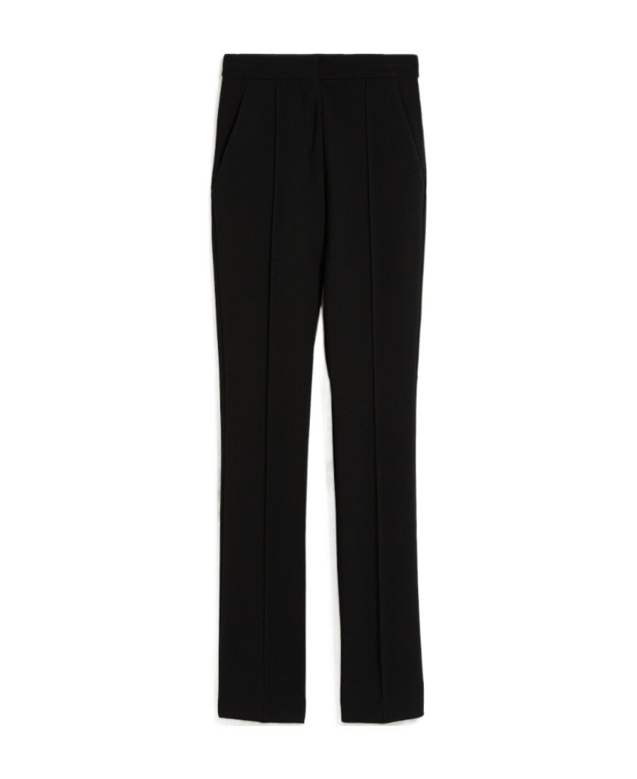 Max Mara High-waist Tailored Trousers In Black