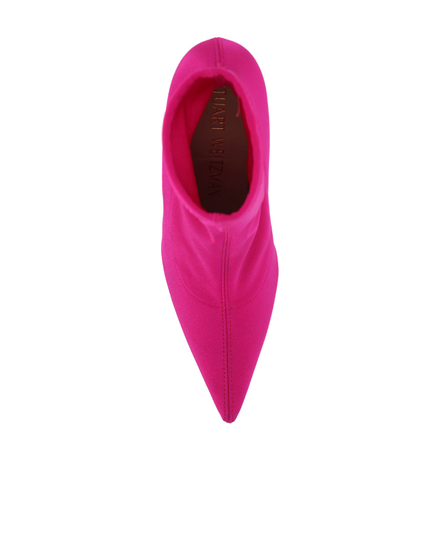 Stuart Weitzman 85mm Pointed-toe Boots In Pink